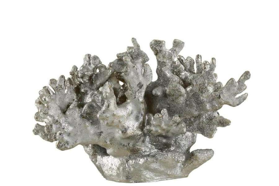 CORAL LOW POLY SILVER