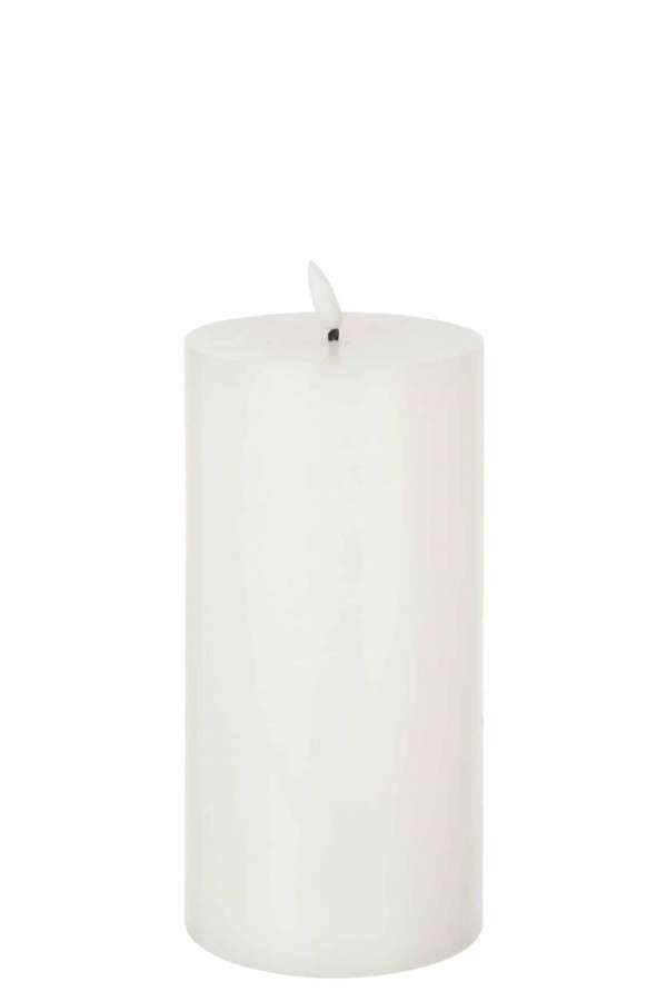 CANDLE LED WHITE LARGE
