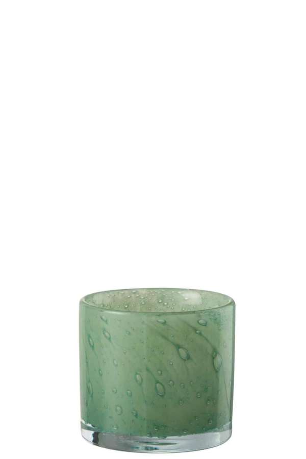 TEALIGHT HOLDER JADE GREEN SMALL