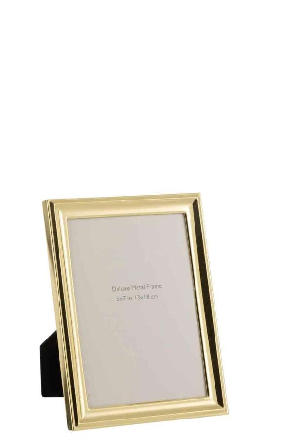 PHOTO FRAME CLASSICAL 13X18 METAL GOLD MEDIUM