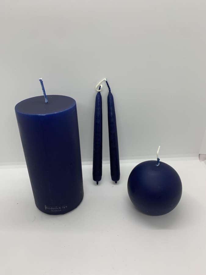 Kubbelys -67 Blå- 7x15cm