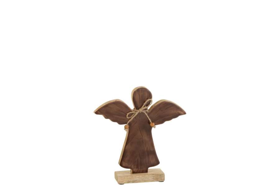 ANGEL ON FOOT VARNISHED BROWN MEDIUM