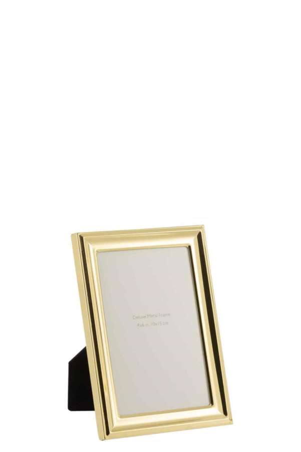 PHOTO FRAME CLASSICAL 10X15 METAL GOLD SMALL