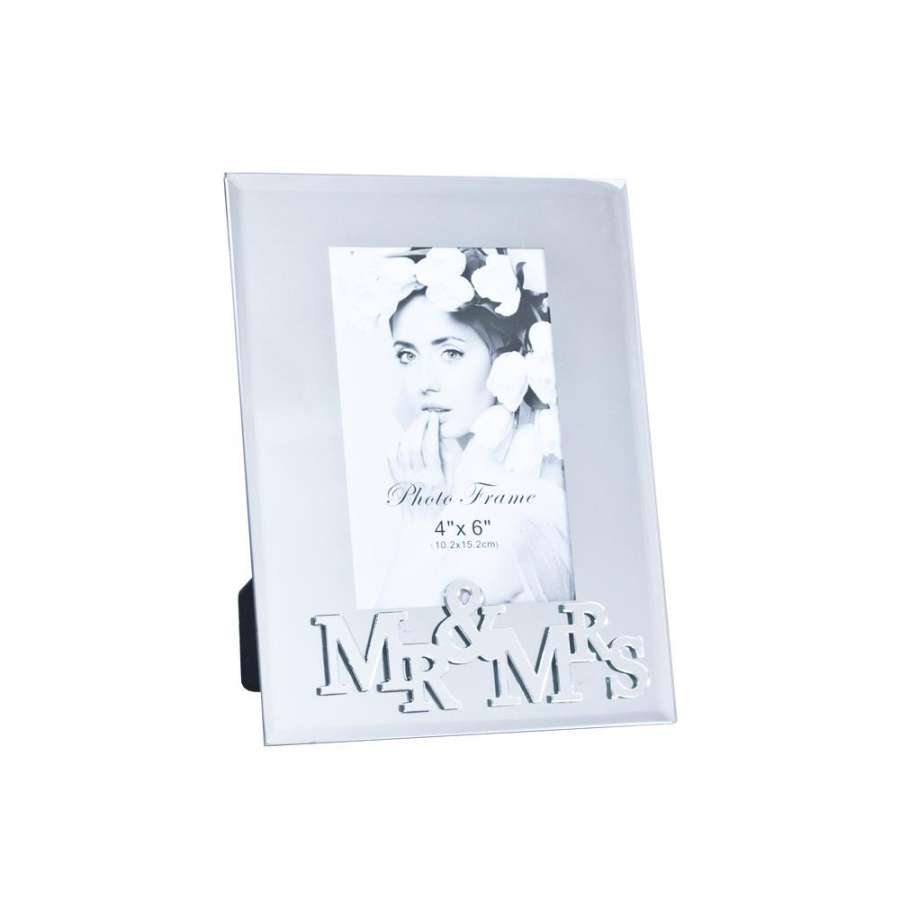 Speilramme  til brudeparet - plasser bryllupsbildet inn i rammen- 10x15cm