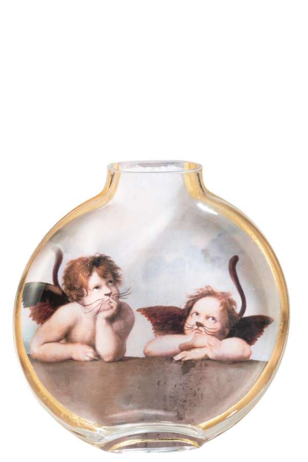 LES CHARTISTES VASE INSPIRÉ PAR LES CHÉRUBINS LARGE
