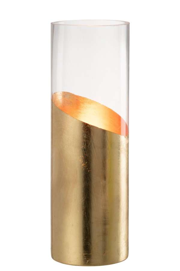 HURRICANE MOA GLASS TRANSPARENT/GOLD LARGE