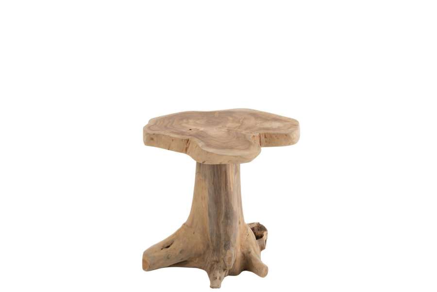 SIDETABLE AMY TEAK WOOD NATURAL SMALL