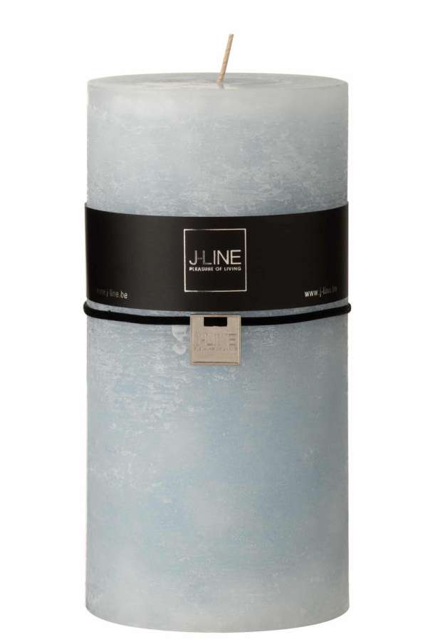 CYLINDER CANDLE  LIGHT BLUE XXL 150H