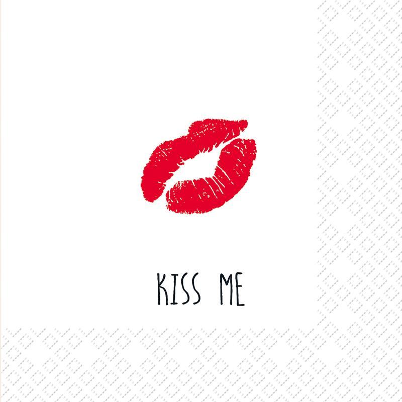 Serviett Kaffe 25X25Cm