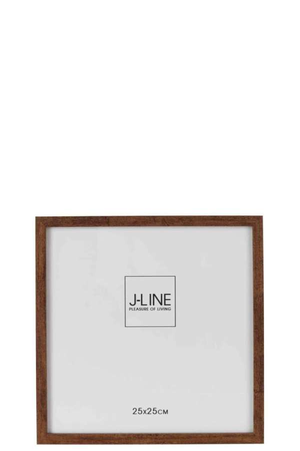 PHOTO FRAME BASIC WOOD DARK BROWN LARGE