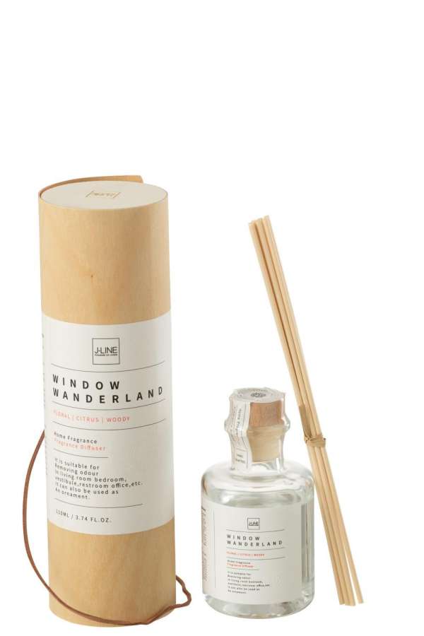 DIFFUSER ROUND WINDOW  WANDERLAND TRANSPARENT SMALL