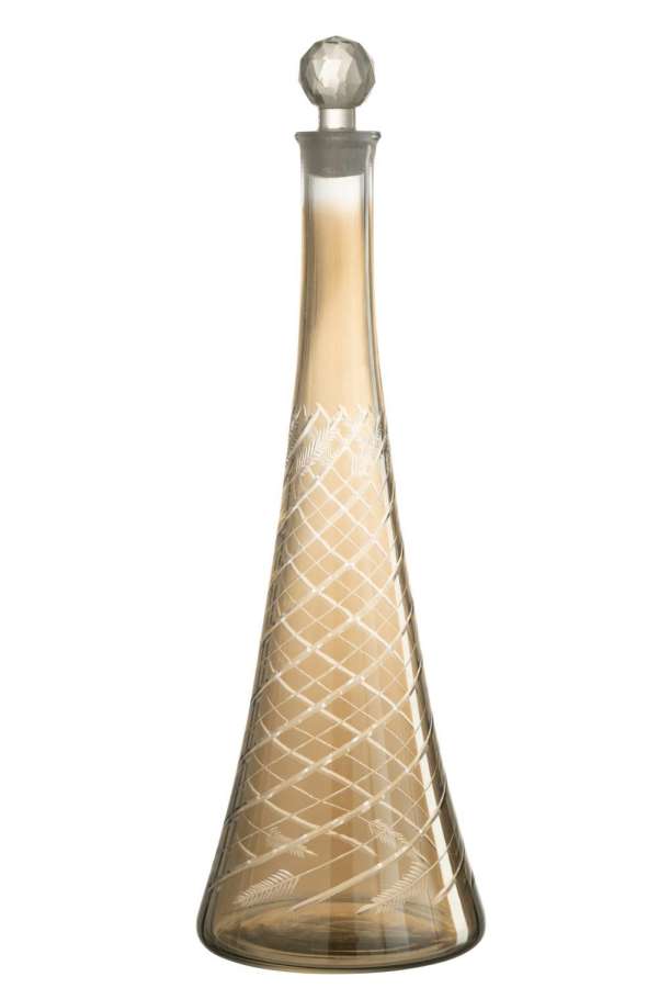 CARAFE STEM GLASS SMOKE