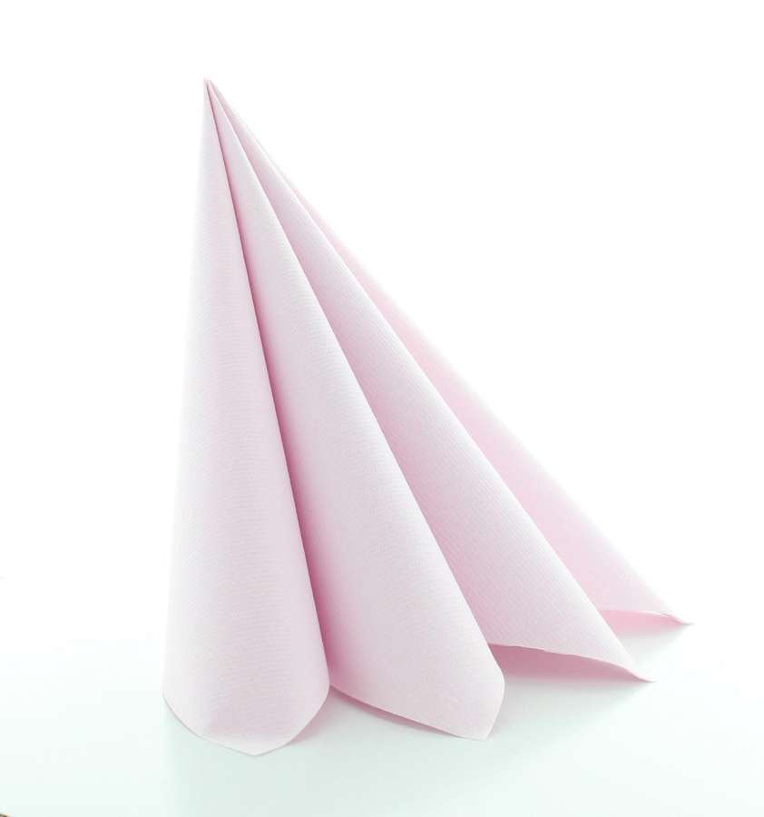 Serviett Tekstil 40X40Cm Sart Rosa