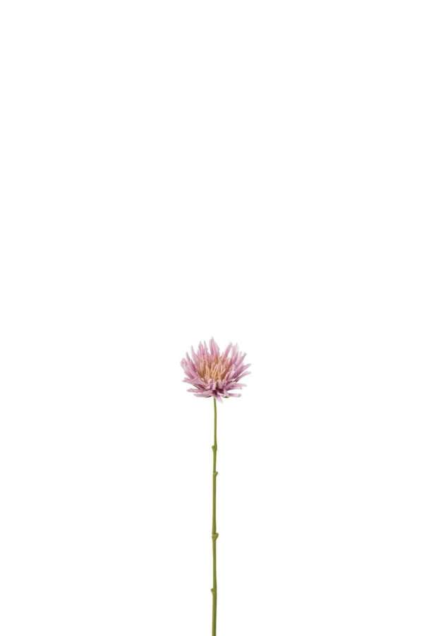 CHRYSANT MINI PLASTIC WHITE LIGHT PURPLE