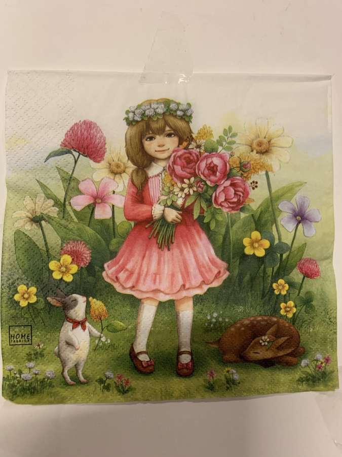 Serviett lunsj 33x33