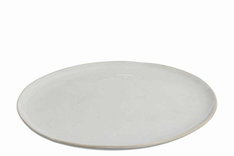 PLATE NOA CERAMIC WHITE LARGE
