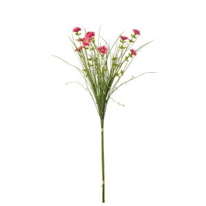 BUNDLE OF 3 CORNFLOWER TEXTILE FUCHSIA