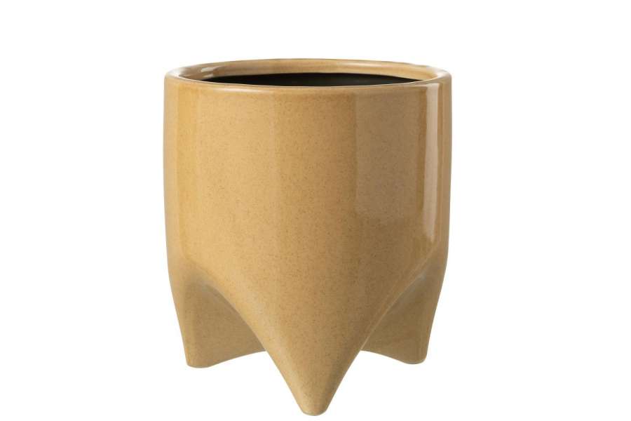 FLOWERPOT HELIA CERAMIC GREEN LARGE