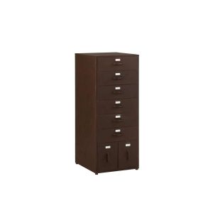 CABINET VADE IRON RUST BROWN