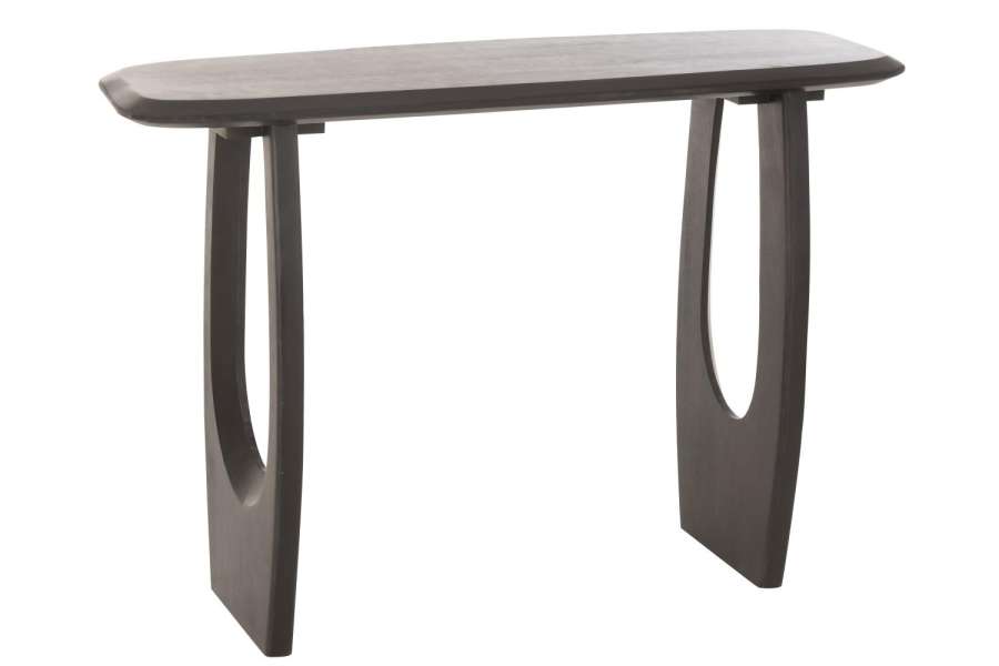 CONSOLE MARK MANGO WOOD BLACK