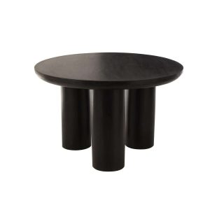 DINNING TABLE TRIO MANGO WOOD BLACK