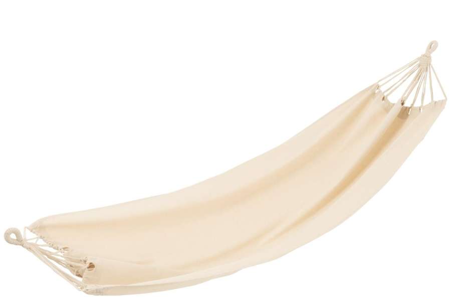 HAMMOCK PLAIN COTTON/POLYESTER LIGHT BEIGE
