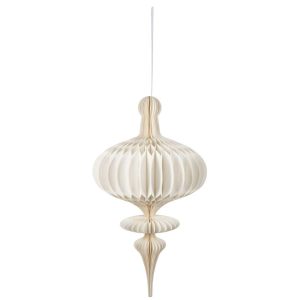 HANGER /LAMP SHADE PAPER OFF-WHITE