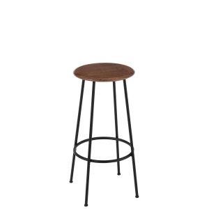 BAR CHAIR NEO STEEL NATURAL/BLACK