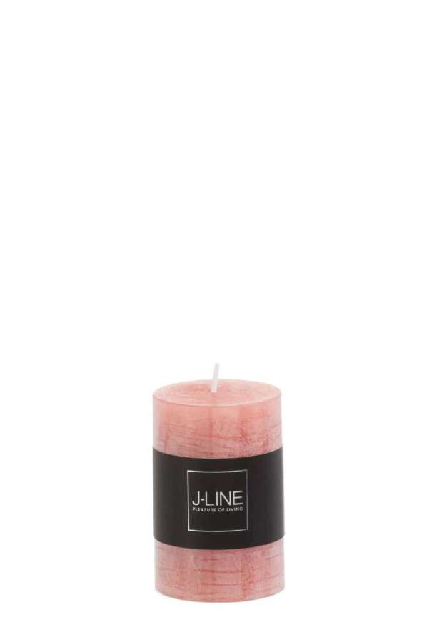 CYLINDER CANDLE TERRACOTTA  S18H