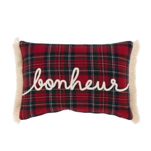 CUSHION TILES BONHEUR RED/GREEN