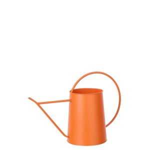 WATERING CAN IRON ORANGE