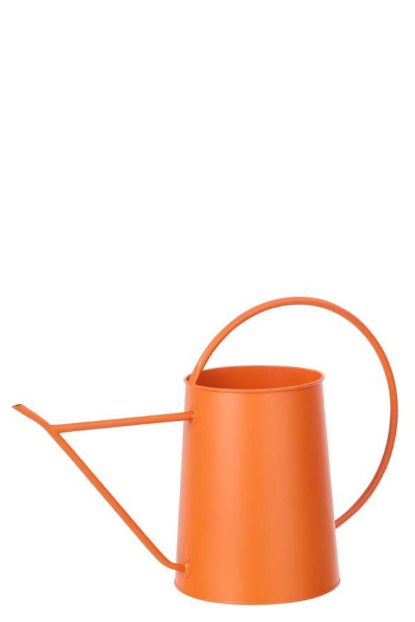 WATERING CAN IRON ORANGE
