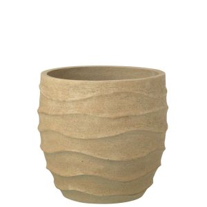 FLOWERPOT WAVES + OUTDOOR SAND BEIGE LARGE