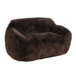 SOFA CUTIE POLYESTER BROWN LARGE