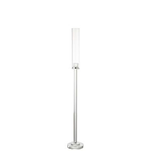 CANDLE HOLDER MOIRA GLASS TRANSPARENT MEDIUM
