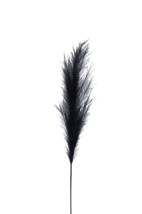 BRANCH PLUMEAU PLASTIC BLACK MEDIUM