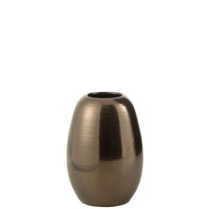 VASE LOLA PORCELAIN GOLD MEDIUM