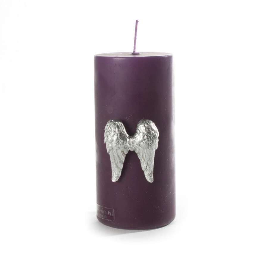 Dekorasjon Kubbelys Vinger Sølv 7Cm