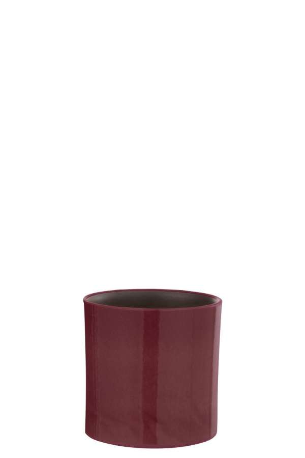 FLOWER POT FLEK CERAMIC FUSCHIA EXTRA SMALL