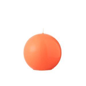 CANDLE BALL WAX FLUO RED-30 HOURS