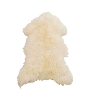 FLOOR MAT LONG SHEEP SKIN WHITE