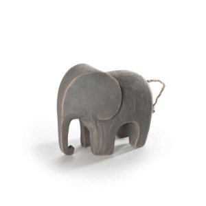 Figur Elefant Tre Grå 15X8X12Cm