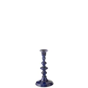 CANDLE HOLDER NAG ALUMINIUM BLUE