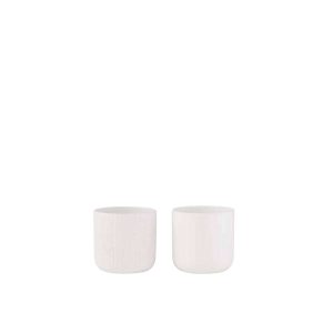 FLOWERPOT GEN CERAMIC WHITE EXTRA SMALL ASSORTMENT OF 2