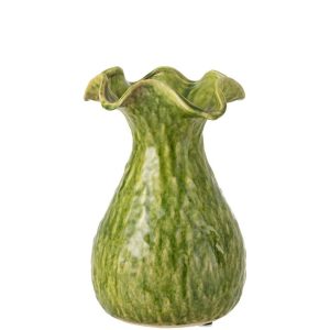 VASE RONNY IRREGULAR CLAY GREEN LARGE
