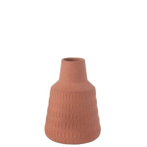 VASE RIA CARVED PORCELAIN TERRAS