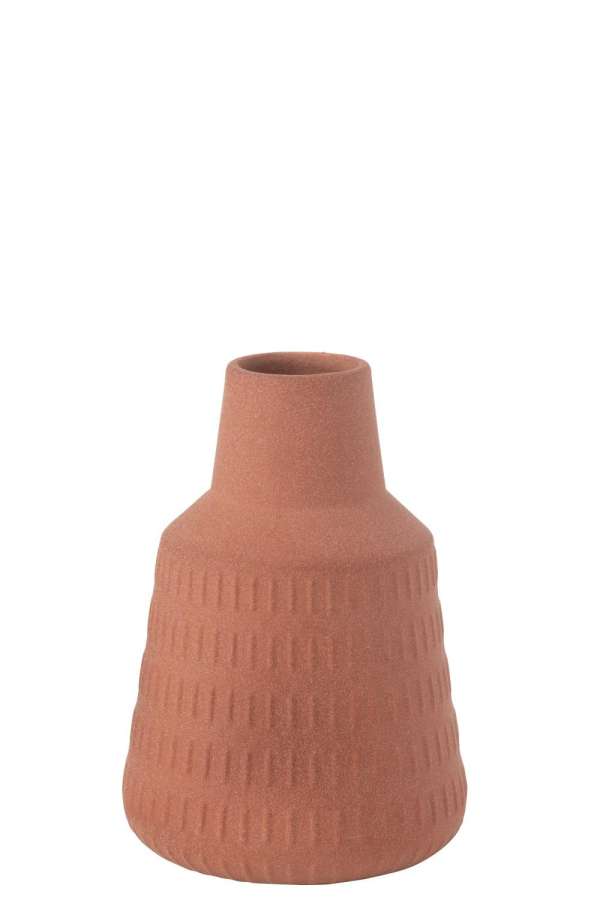 VASE RIA CARVED PORCELAIN TERRAS