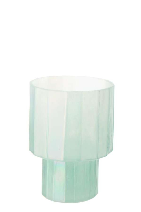 HURRICANE ANN GLASS BLUE