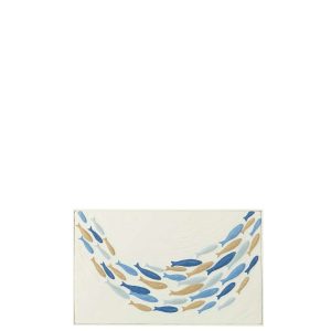 WALL DECORATION SCHOOL FISH DOLI IRON MIX