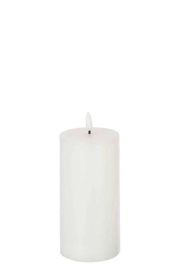 CANDLE LED WHITE MEDIUM